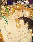 Mother and Child detail from The Three Ages of Woman by Gustav Klimt